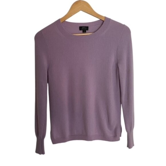 J. Crew Lilac Cashmere Sweater Small - Picture 1 of 4